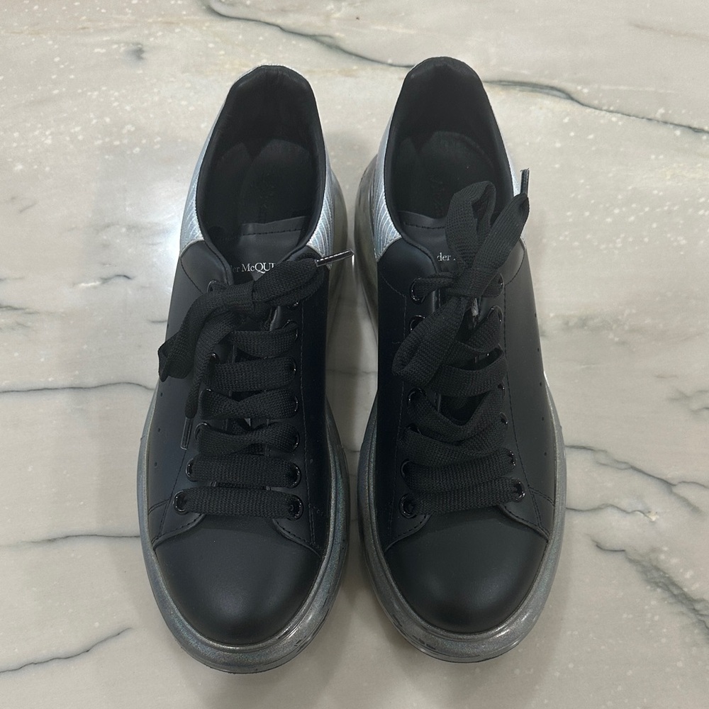 Alexander McQueen Black and Gray Women’s Sneakers